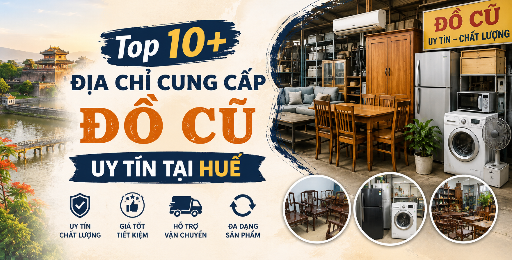 mua ban thanh ly ban ghe cu o hue