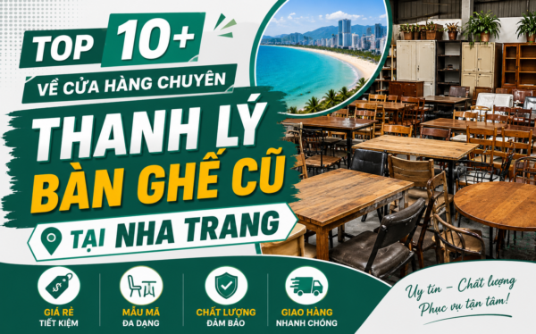 mua ban thanh ly ban ghe cu tai nha trang