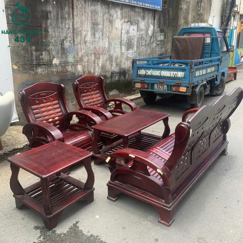 salon-go-cu-2-800x800 Bộ Salon Gỗ Tràm Kiểu Đài Loan Cũ Giá Rẻ