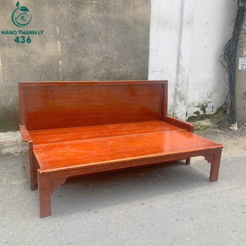 Ghế Trường Kỷ Kéo Thành Giường Cũ 4 truong ky cu