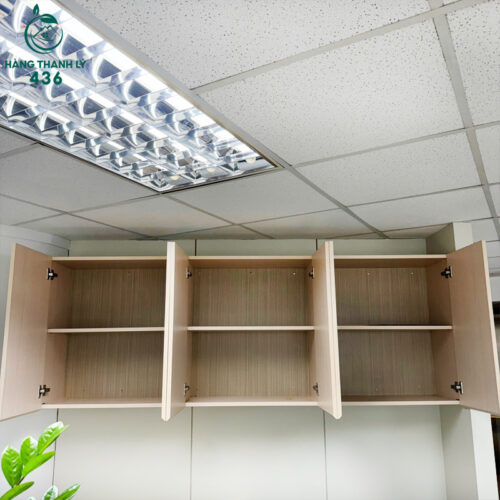 Tủ Gỗ Treo Tường 2M2 Cũ Phong Cách Tối Giản 3 tu bep treo tuong 3