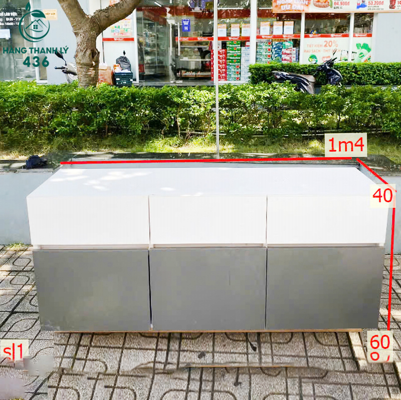 tu-ho-so-cu-4 Tủ Hồ Sơ Xám Trắng 6 Ngăn 1M4 Cũ Giá Rẻ