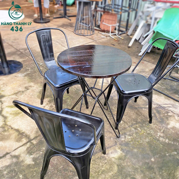 ban ghe cafe cu 3