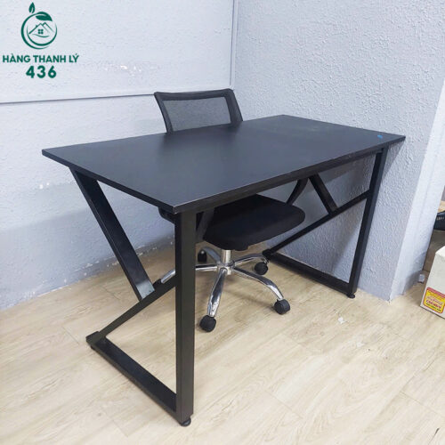 Bàn Làm Việc Chân Sắt Chữ K Đẹp Cũ (Nhiều Mẫu) 7 ban lam viec chan sat chu k dep cu nhieu mau 2