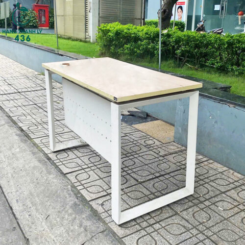 Bàn Làm Việc 1M2 Cũ Chân Sắt Bền Đẹp 3 ban lam viec cu 34