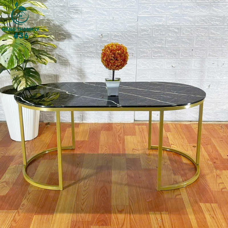 Bàn Sofa Oval Khung Mạ Vàng Đẳng Cấp Mới 99% (Nhiều Màu) ban-sofa-thanh-ly-26 Bàn Sofa Oval Khung Mạ Vàng Đẳng Cấp Mới 99% (Nhiều Màu)