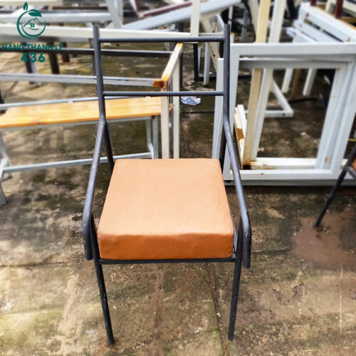 Tổng Hợp 10+ Mẫu Ghế Khung Sắt Lót Đệm Mới 95% 7 ghe cafe khung sat cu 3