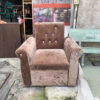 Ghế Sofa Đơn Bọc Nhung Đẹp Cũ Giá Rẻ 2 ghe sofa don cu
