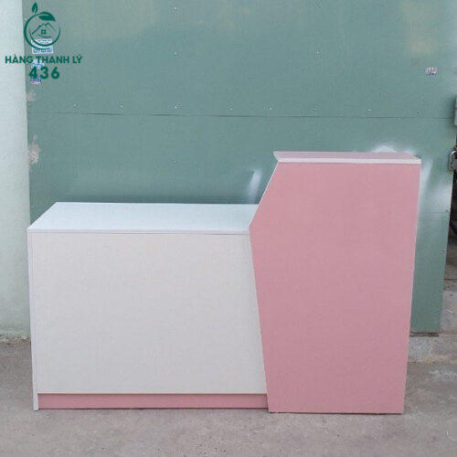 Quầy Thu Ngân Mini Phối Màu Hồng Đẹp 99% 4 quay thu ngan phoi mau hong