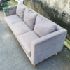 Băng Ghế Sofa Cũ 2Mx75CM Bọc Vải Xám 1 sofa cu 3