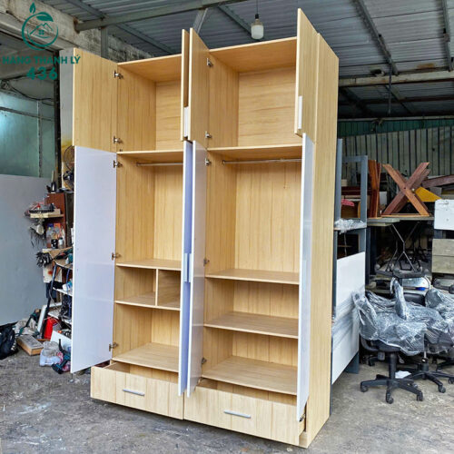 Tủ Áo Cao Áp Trần 1M82x2M91 Cũ Đẹp 4 tu ao cu 2 1