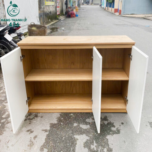 Tủ Gỗ 3 Cánh Đa Năng 1M3 Bền Đẹp Cũ 3 tu dung do cu 444