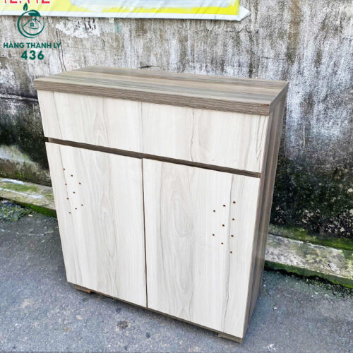 Tủ Giày Dép 80CM Cũ Phong Cách Vintage 4 tu giay cu 21