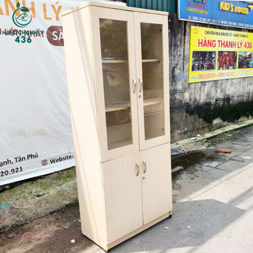 Tủ Hồ Sơ 2 Cánh 80CMx1M95 Bền Đẹp Cũ 4 tu ho so cu 36