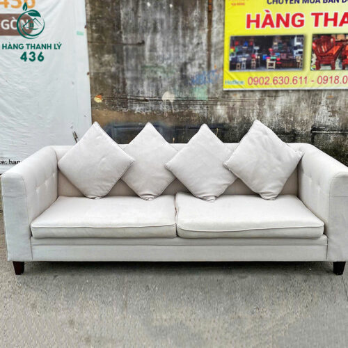 Bàn Ghế Sofa Phòng Khách Hiện Đại Cũ Giá Rẻ 3 ban ghe sofa cu 3