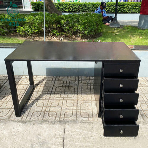 Bàn Làm Việc Giám Đốc 1M4 Cũ Full Gỗ Tự Nhiên 3 ban giam doc cu 3 1