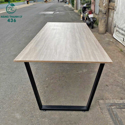 Bàn Họp Văn Phòng 2M4 Cũ Chân Sắt Bền Bỉ 4 ban hop cu 2
