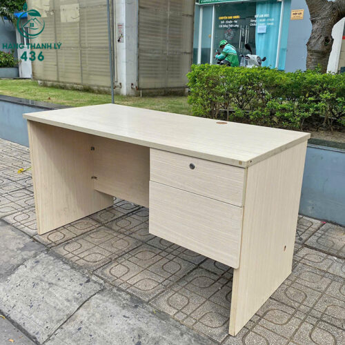 Bàn Làm Việc 1M4x60CM Cũ Màu Tự Nhiên Hiện Đại 3 ban lam viec cu 28