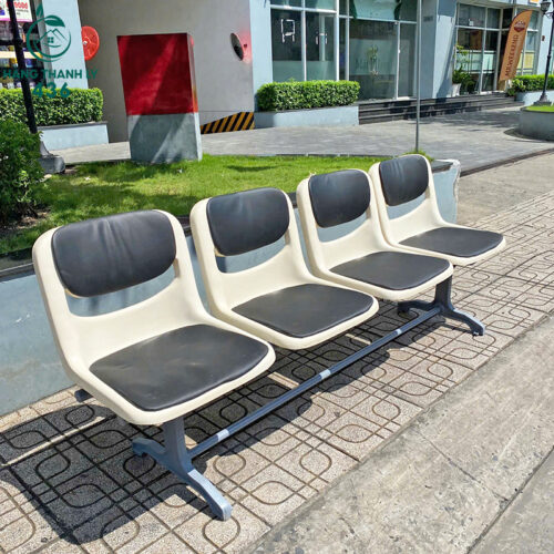 Băng Ghế Chờ 4 Chỗ Nhựa Có Đệm Cũ 4 bang ghe cho cu 4 1
