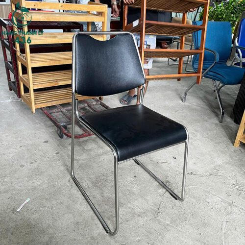 Ghế Chân Quỳ Inox Cũ Đệm Bọc Da (Nhiều Mẫu) 4 ghe chan quy inox cu dem boc da nhieu mau 2