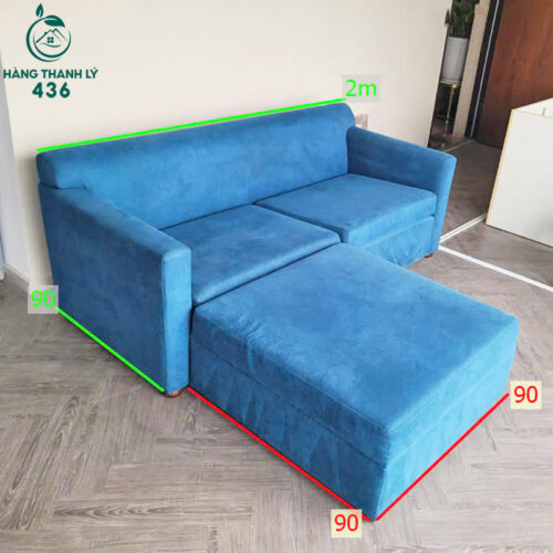 ghe sofa goc L xanh 3