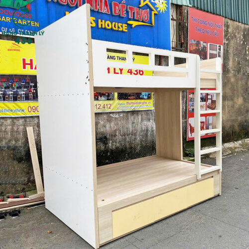 Giường Tầng Gỗ Cũ Thiết Kế Thông Minh Hiện Đại 3 giuong tang cu 3