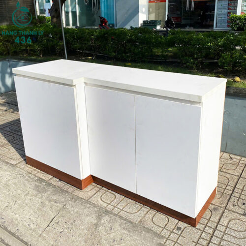 Tủ Gỗ Màu Trắng Đa Năng 1M45x50CM Cũ 4 tu dung do cu 5