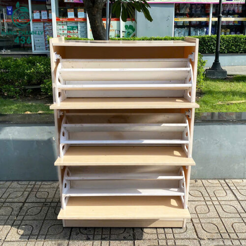 Tủ Giày Nhựa Cứng Cũ Thiết Kế Thông Minh 3 tu giay dep cu 3 1