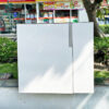 Tủ Gỗ 1 Hộc 80CM Màu Nâu Cánh Trắng Cũ 1 tu ho so cu 12 copy