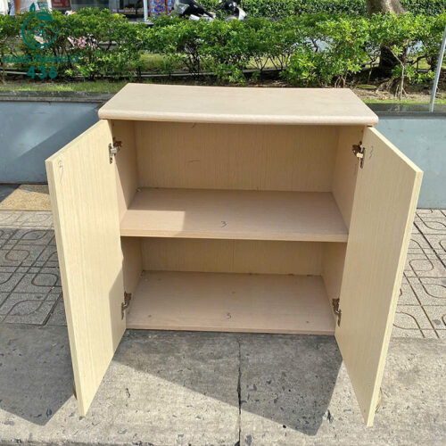Tủ Hồ Sơ 80CM 2 Cánh Màu Tự Nhiên Cũ 4 tu ho so cu 24