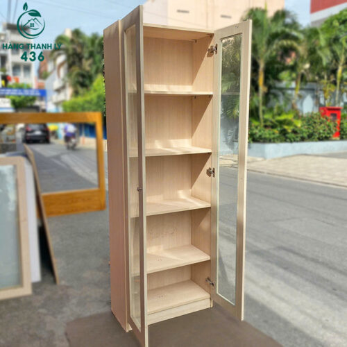 Tủ Hồ Sơ Đứng 70CMX2M Cũ Cánh Kính Hiện Đại 5 tu ho so cu 27