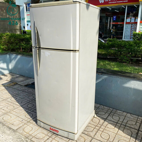 Tủ Lạnh Sanyo 180L Truyền Thống Cũ Giá Rẻ 3 tu lanh cu 2