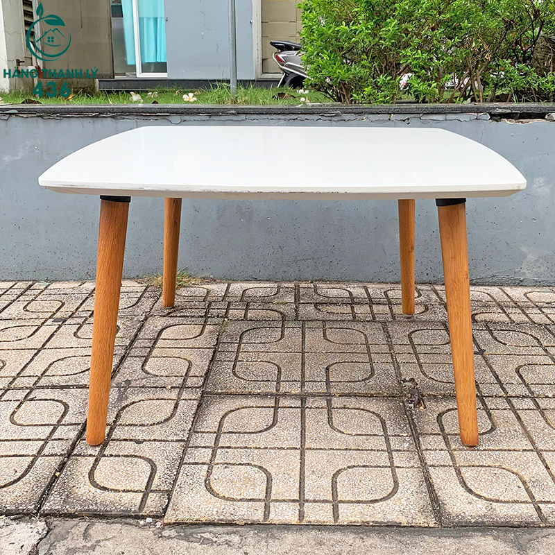 Bàn Gỗ Mặt Vuông 80CM Tối Giản Cũ ban-cafe-2 Bàn Gỗ Mặt Vuông 80CM Tối Giản Cũ