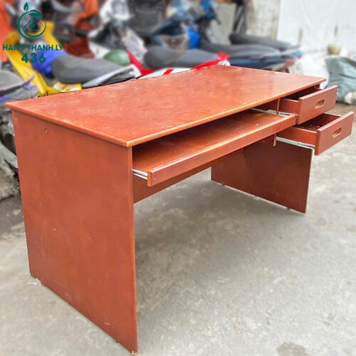 Bàn Làm Việc 1M4x70CM Cũ 2 Ngăn Kéo 3 ban lam viec cu 37