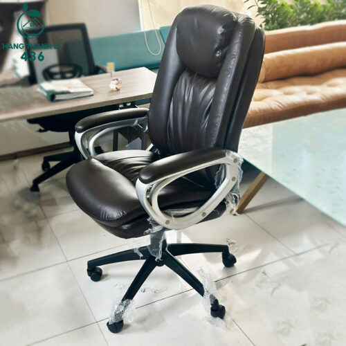 Thanh Lý Ghế Giám Đốc Bọc Da Sang Trọng Mới 99% 4 ghe giam doc moi 2