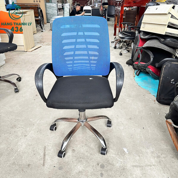 ghe lam viec tua lung luoi chan kim loai cu nhieu mau 4 1