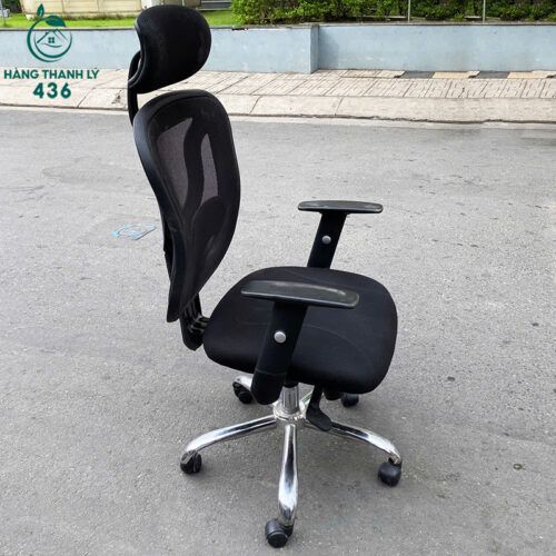 Ghế Văn Phòng Chân Inox Lưng Lưới Có Tựa Đầu Cũ 3 ghe van phong cu 63