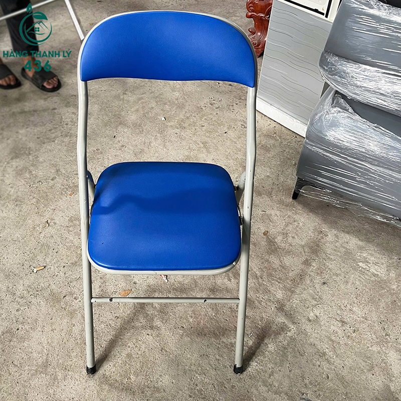 Ghế Xếp Chân Sắt Đệm Xanh Dương Cũ (Nhiều Mẫu) ghe-xep-chan-sat-dem-xanh-duong-cu-nhieu-mau-1 Ghế Xếp Chân Sắt Đệm Xanh Dương Cũ (Nhiều Mẫu)