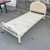 Giường Sắt 1M2x2M Màu Kem Cũ 2 giuong cu 27