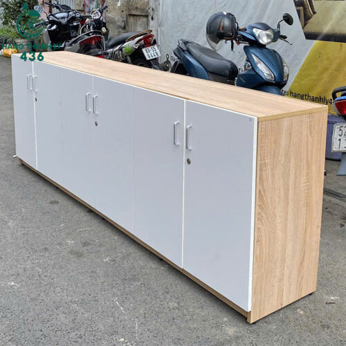 Tủ Hồ Sơ Thấp Ngang 2M4 Đẹp Cũ Giá Rẻ 3 tu ho so cu 39
