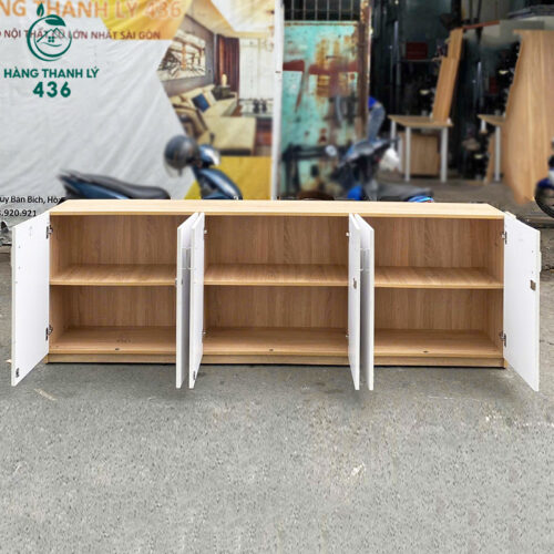 Tủ Hồ Sơ Thấp Ngang 2M4 Đẹp Cũ Giá Rẻ 4 tu ho so cu 40