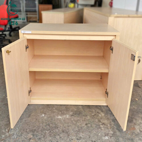 Tủ Văn Phòng 2 Cánh 87CM Cũ Giá Rẻ 3 tu ho so cu 56