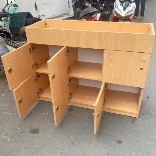 Tủ Locker Gỗ 6 Ngăn Có Kệ Trang Trí Cũ 3 tu ho so cu 81