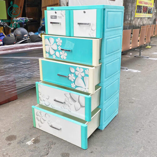 Tủ Nhựa Duy Tân Tabi 5 Tầng Cũ 3 tu nhua cu 4
