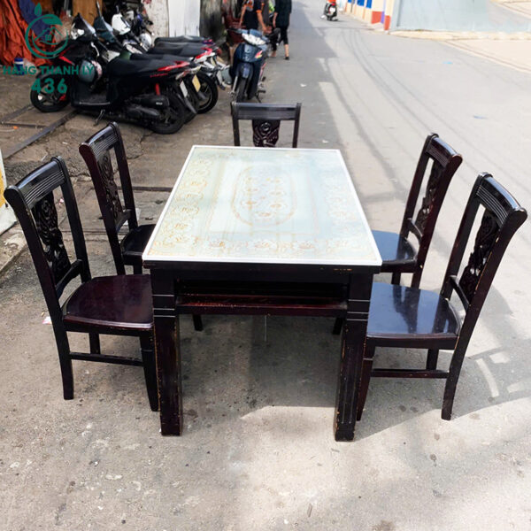 ban ghế ăn cũ (1) ban ghe an cu 1