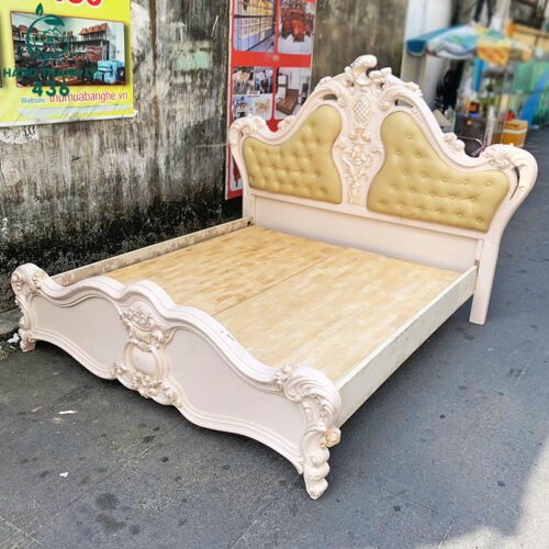 Giường 1M8x2M Cũ Phong Cách Tân Cổ Điển 4 giuong cu 2