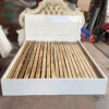 Giường Ngủ 1M6x2M Màu Trắng Sang Trọng Cũ 1 giuong cu 8