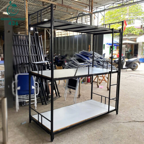 Giường 3 Tầng Khung Sắt Cũ Bền Chắc 4 giuong cu 9 1