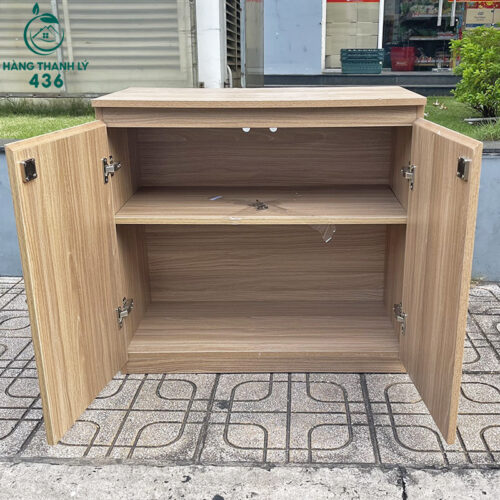 Tủ Hồ Sơ Gỗ 2 Cánh 80CM Cũ Giá Rẻ 4 ke tu ho so cu 6