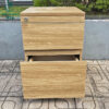 Tủ Cabin 2 Ngăn Vân Gỗ Tự Nhiên Cũ Giá Rẻ 1 ke tu ho so cu 8